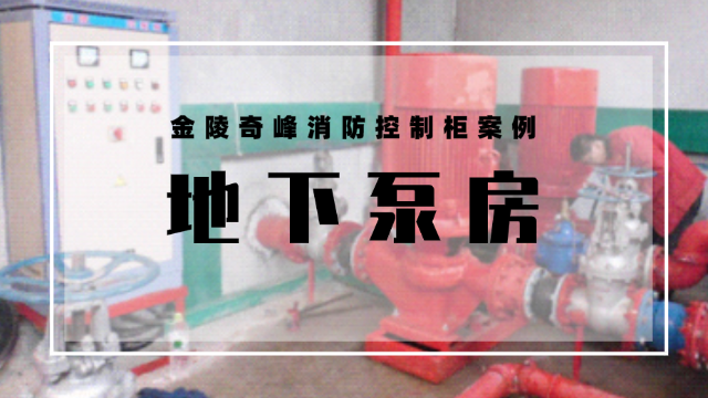 地下泵房金陵奇峰<i style='color:red'>消防控制柜案例</i>