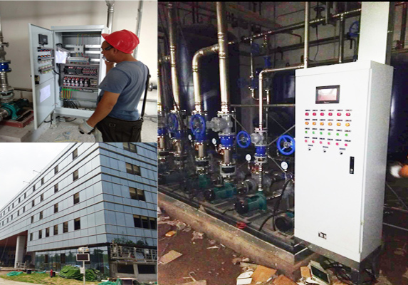 南京国际健康城生活供水电气控制柜配套案例