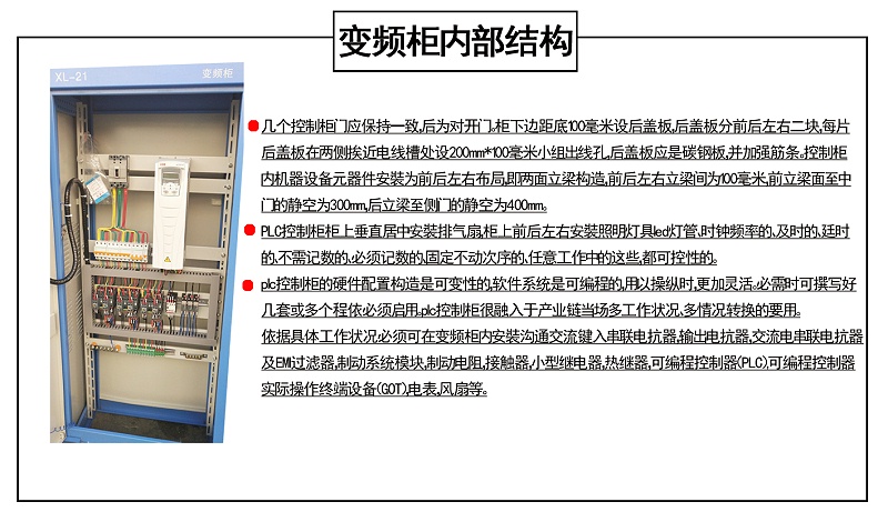变频柜内部结构：