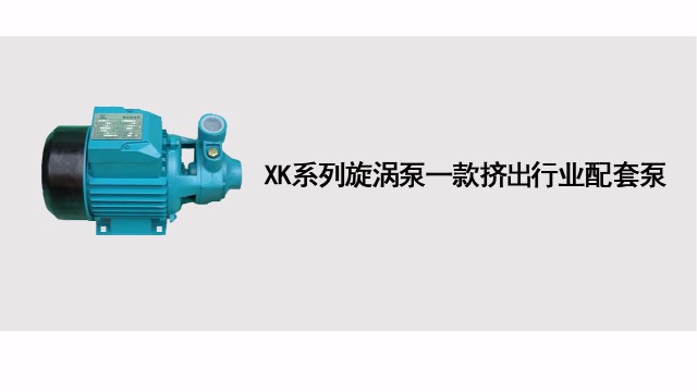 XK系列旋涡泵一款挤出行业配套泵