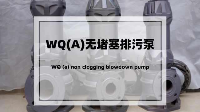 你对WQ(A)无堵塞排污泵了解多少？
