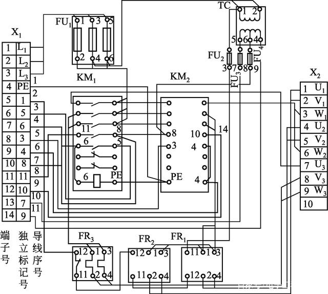 江苏电气控制柜内接线图