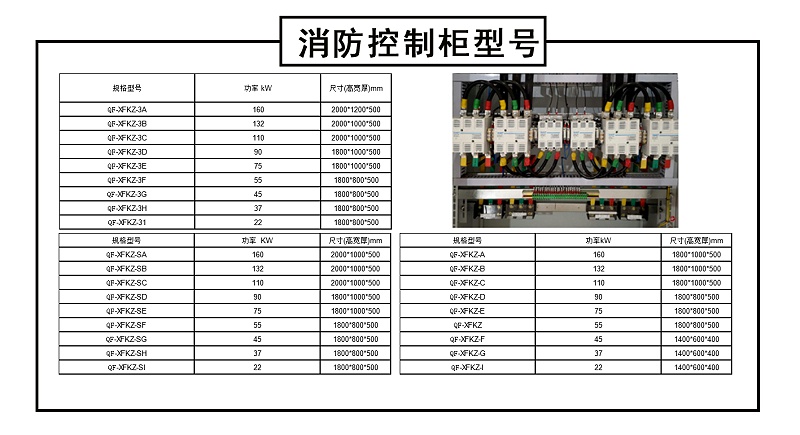 消防控制柜型号